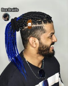 Box braids hairstyle
