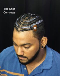 Cornrows with Extensions India