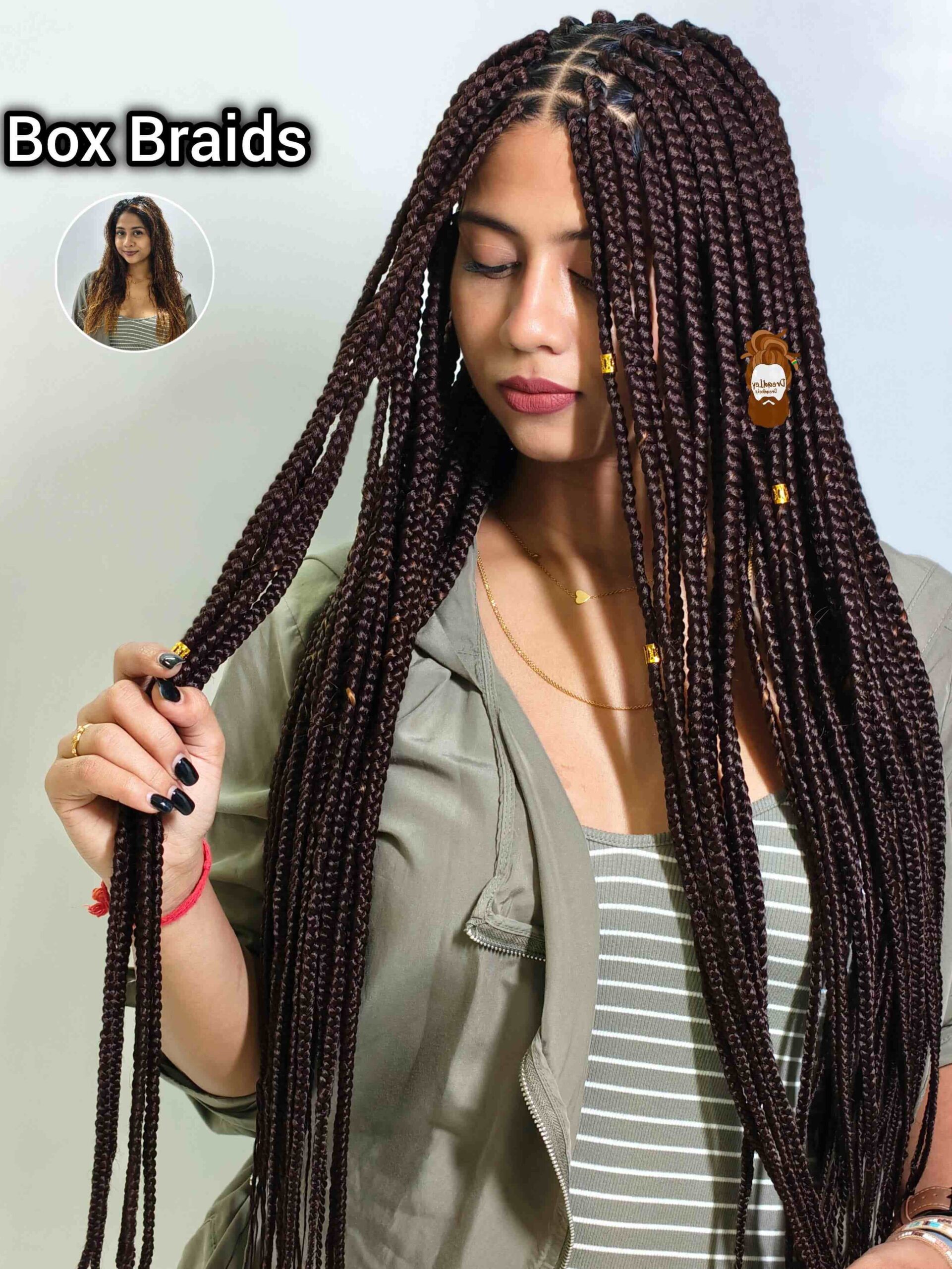 Box Braids For Girls