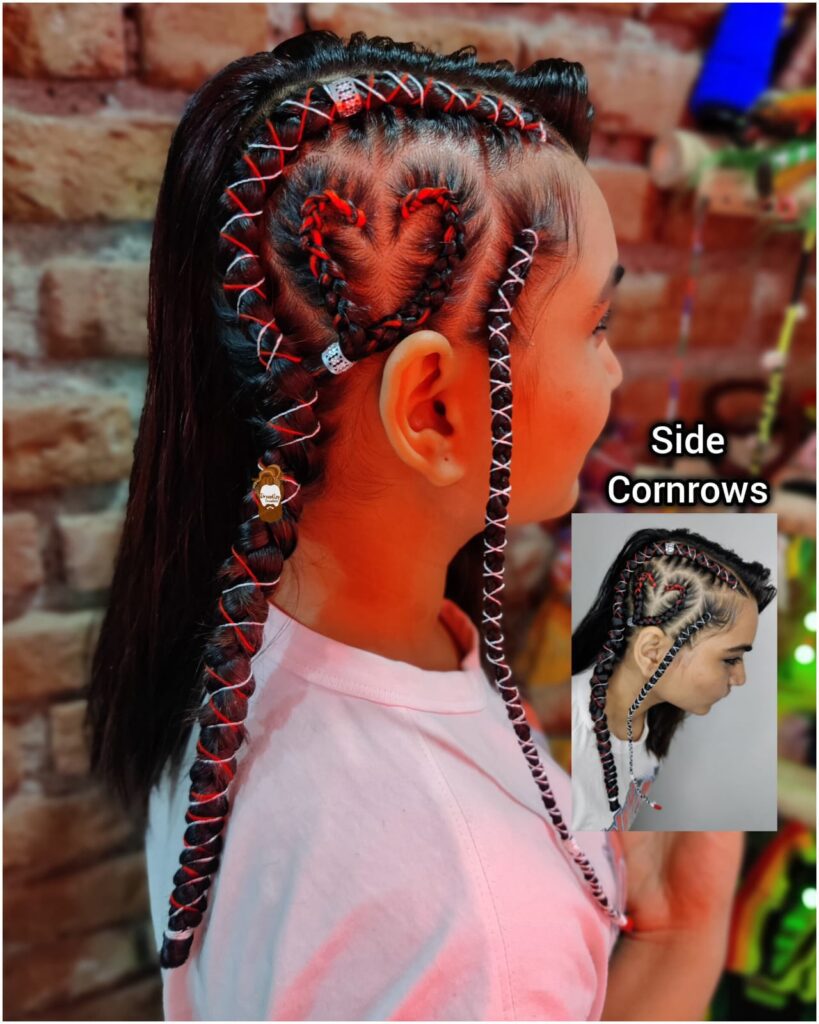 Side Cornrows 