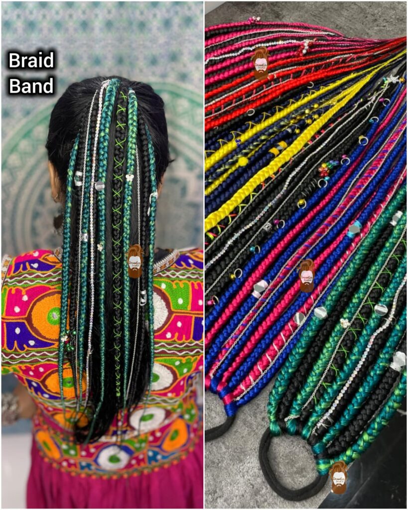 hair accessories for Garba